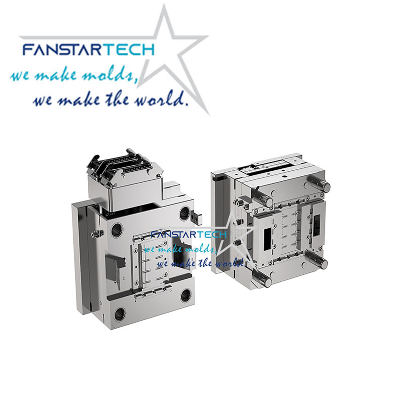 新連接器零件加工 精密注塑成型 連接器模具注塑模具供應商
